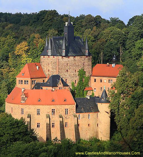 Burg Kriebstein (Kriebstein Castle), Kriebstein, near Waldheim, Saxony, Germany - www.castlesandmanorhouses.com