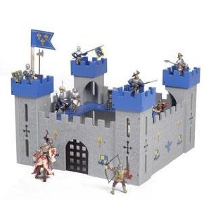 castle playset with knights