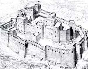 Krak des Chevaliers, a Crusader Castle and possibly the first concentric castle and arguably the best fortress ever built