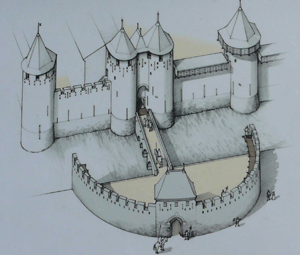 HO / Eléments de châteaux forts - Elements of castles