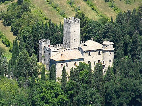 The Castle of Carbonara in Umbria, Italy - For sale at 7,500,000 Euros - www.castlesandmanorhouses.com