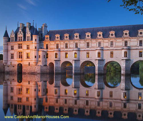 Château de Chenonceau, Chenonceau, Indre-et-Loire, France - www.castlesandmanorhouses.com