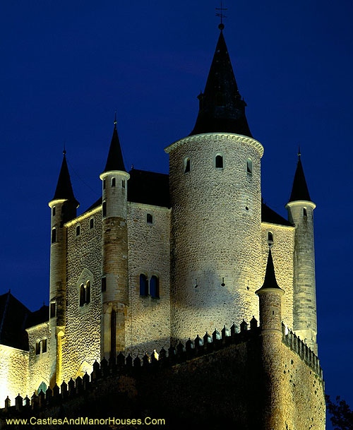 Alcazar, Segovia, Spain. - www.castlesandmanorhouses.com