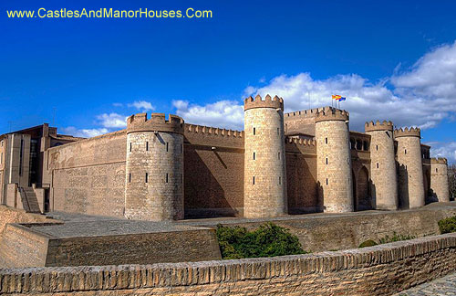 Aljaferia, Zaragoza, Spain - www.castlesandmanorhouses.com