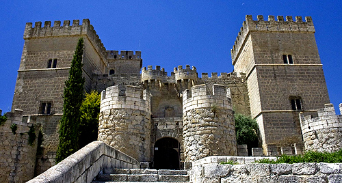 Castle of Ampudia, Palencia, Castile and León, Spain - www.castlesandmanorhouses.com