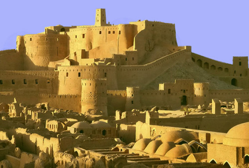City Walls, Arg-é Bam (Bam Citadel), Bam, Kerman Province, southeastern Iran - www.castlesandmanorhouses.com