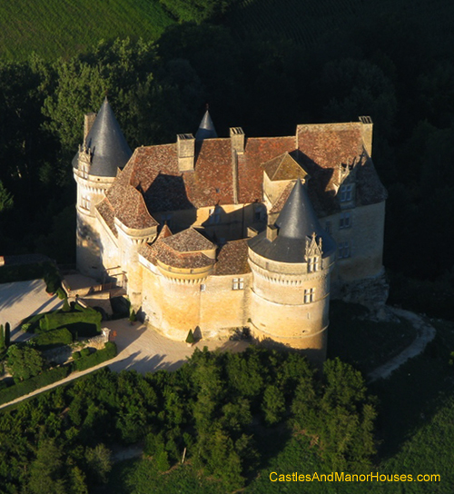 Château de Bannes, Beaumont-du-Périgord, Dordogne, Aquitaine, France. - www.castlesandmanorhouses.com