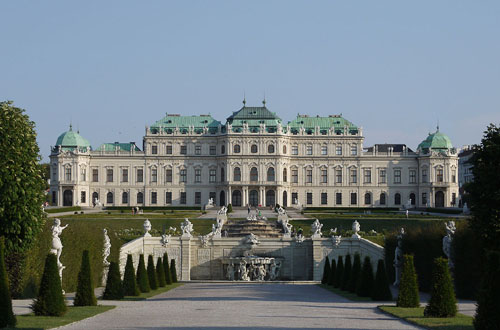 Belvédère supérieur, Vienna, Austria - www.castlesandmanorhouses.com