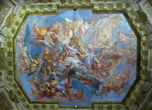 Marmorsaal, Belvédère supérieur, Vienna, Austria - www.castlesandmanorhouses.com