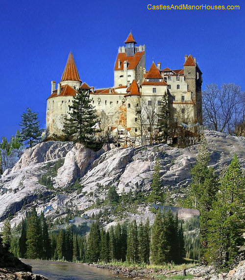 Castelul Bran (Bran Castle), Str. General Traian Mosoiu 24, Bran 507025, (near Brasov), Romania - www.castlesandmanorhouses.com