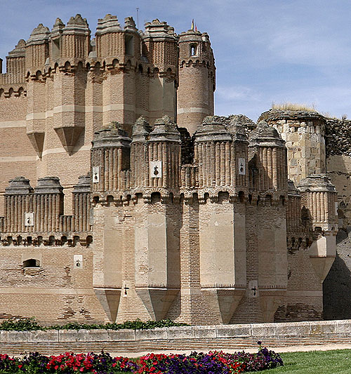 Coca Castle, Coca, Segovia, Castile-Leon, Spain - www.castlesandmanorhouses.com