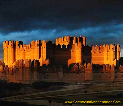 Coca Castle, Coca, Segovia, Castile-Leon, Spain - www.castlesandmanorhouses.com