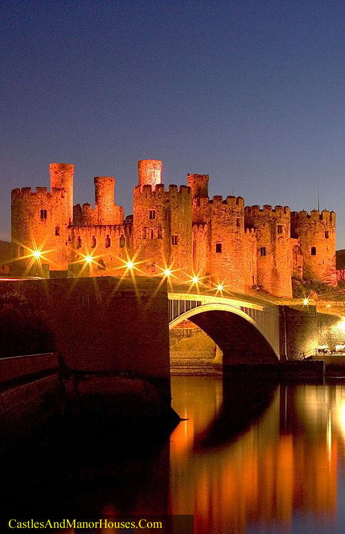 Castell Conwy (Conway Castle), Conway, Wales - www.castlesandmanorhouses.com