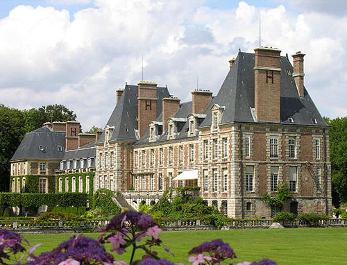 The Château de Courances, Courances, Essonne, France - www.castlesandmanorhouses.com