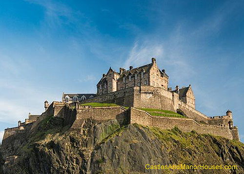 Edinburgh Castle, Castle Rock, Edinburgh, Scotland - www.castlesandmanorhouses.com