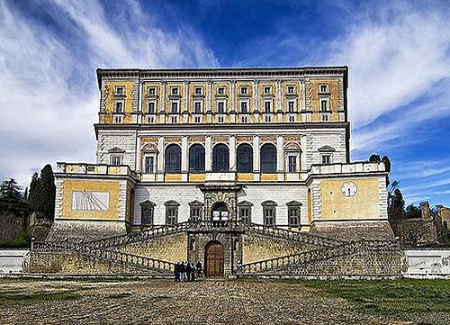 The Villa Farnese, or Villa Caprarola, Caprarola, Viterbo, Northern Lazio, Italy - www.castlesandmanorhouses.com