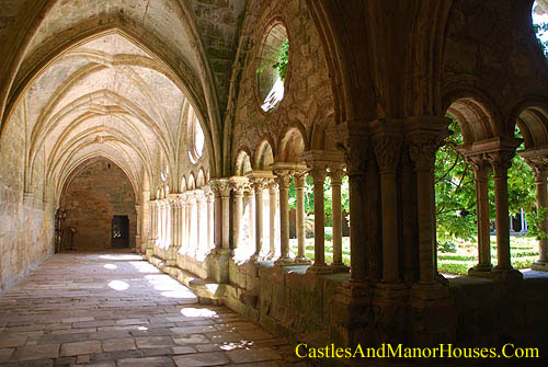 Fontfroide Abbey, 15 kilometers south-west of Narbonne, Aude, France. - www.castlesandmanorhouses.com