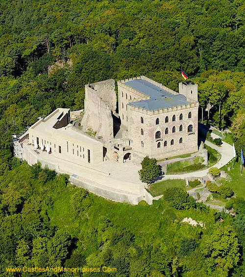 Hambach Castle, Hambach  Neustadt an der Weinstraße in Rhineland-Palatinate, Germany - www.castlesandmanorhouses.com