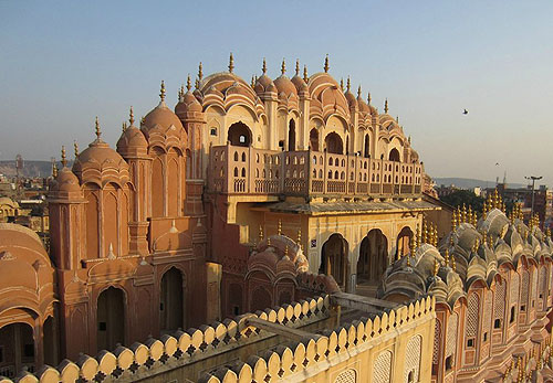 Hawa Mahal Palace, Jaipur, Rajasthan State, India - www.castlesandmanorhouses.com
