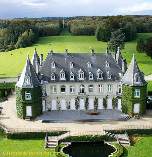Château Solvay, also called the Château 
              de La Hulpe, La Hulpe, Walloon Brabant, Belgium. - www.castlesandmanorhouses.com