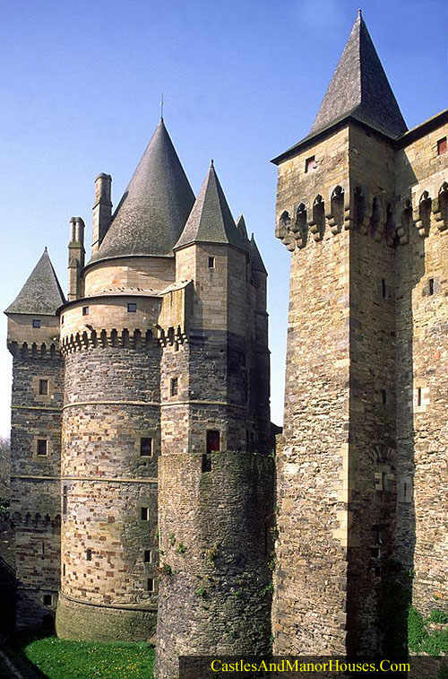 Château de Vitré, Vitré, Ille-et-Vilaine, France. - www.castlesandmanorhouses.com