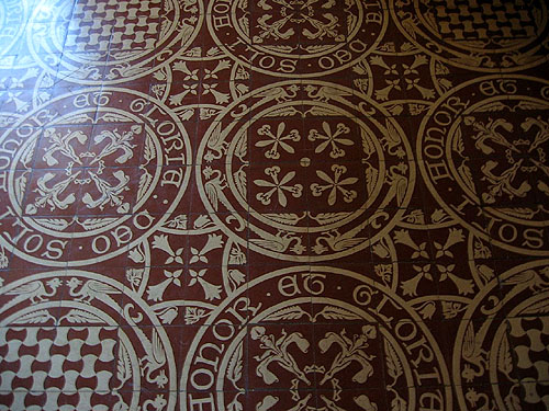 Floor, The Château de Langeais, Indre-et-Loire, France. - www.castlesandmanorhouses.com