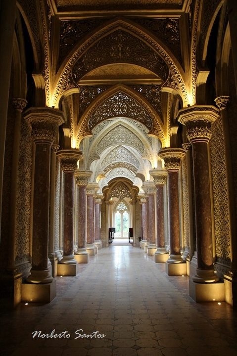 Interior, Palácio de Monserrate (Monserrate Palace), Parque de Monserrate, 2710-405 Sintra, Portugal - www.castlesandmanorhouses.com