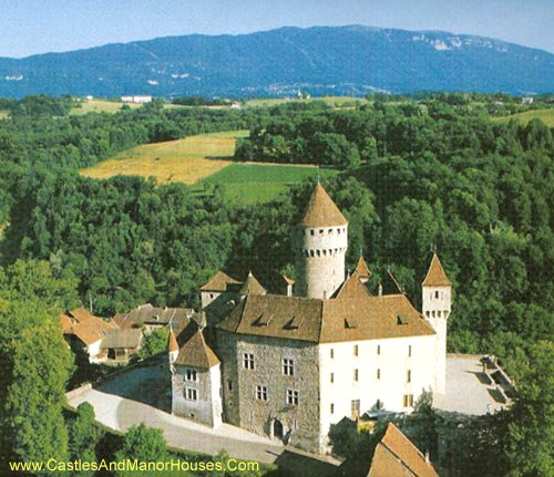 Montrottier Castle, Lovagny, France - www.castlesandmanorhouses.com