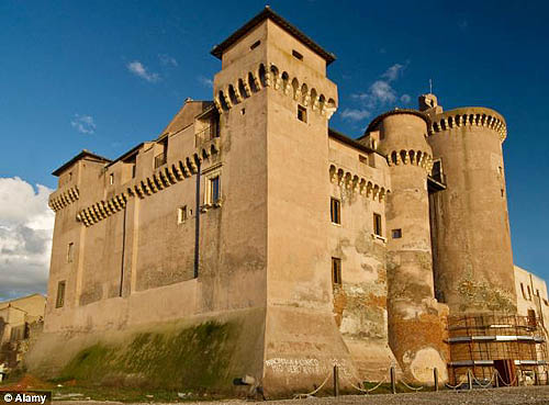 Orsini Castle, Soriano nel Cimino, Viterbo, Lazio, Italy - For sale at € 15 million - www.castlesandmanorhouses.com