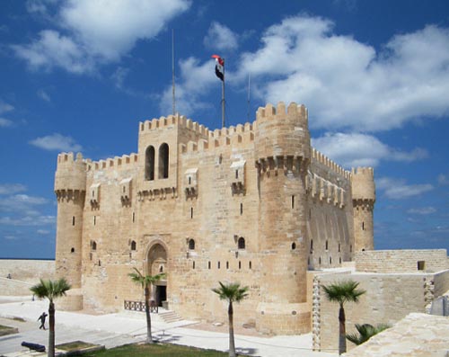 Qaitbay Citadel, Alexandria, Egypt - www.castlesandmanorhouses.com