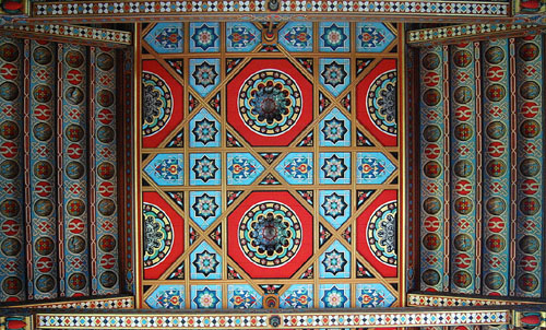 Chapel roof, The Château de Roquetaillade, Mazères (near Bordeaux), Gironde, France - www.castlesandmanorhouses.com