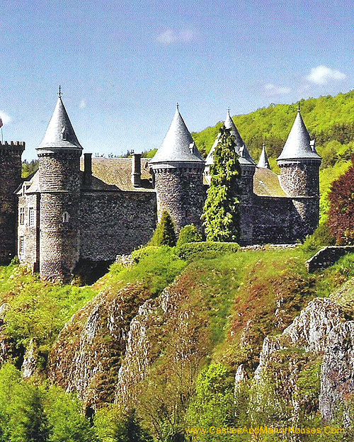 Château du Sailhant, Andelat, Cantal, France - www.castlesandmanorhouses.com