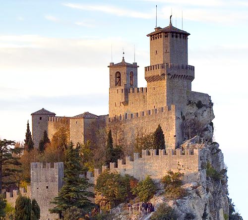 Guaita Fortress in San Marino