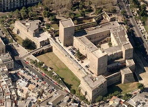 Castello Svevo (Swabian Castle), Bari, Apulia, Italy. - www.castlesandmanorhouses.com