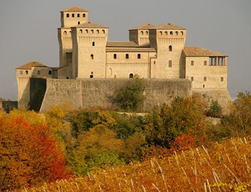 Torrechiara Castle, Langhirano, province of Parma, Italy - www.castlesandmanorhouses.com