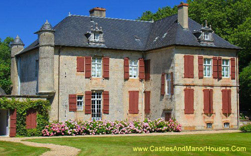 Château d'Urtubie, Urrugne, Pyrénées-Atlantiques, Aquitaine, France - www.castlesandmanorhouses.com