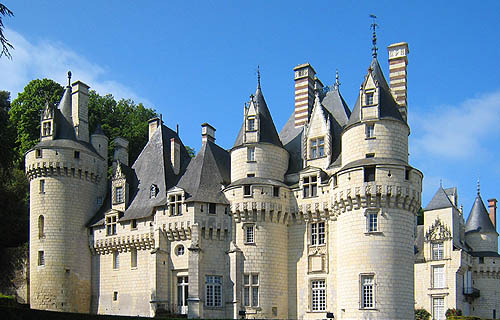 The Château d'Ussé, Rigny-Ussé, Indre-et-Loire, France. - www.castlesandmanorhouses.com