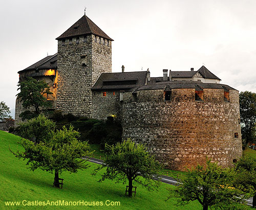Vaduz Castle (German Schloß Vaduz), Vaduz, Liechtenstein - www.castlesandmanorhouses.com