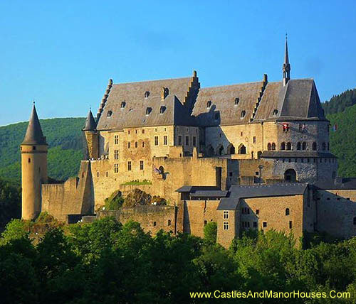 Vianden Castle, Vianden, Luxembourg - www.castlesandmanorhouses.com