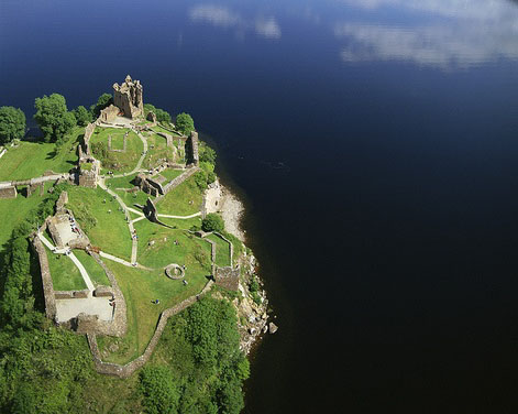Urquhart Castle, Near Drumnadrochit, Highland, Scotland - www.castlesandmanorhouses.com