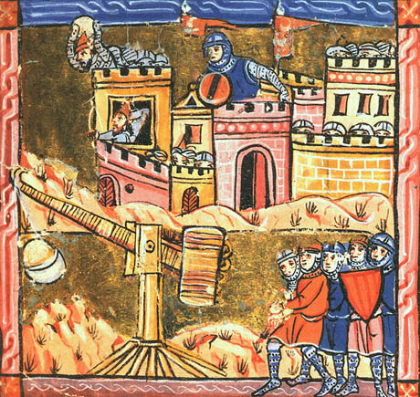 A Medieval Castle Siege.